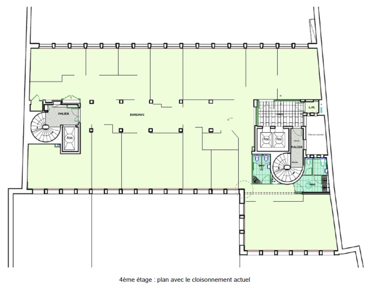 Bureau Paris 901m² Location bureau Paris OLBUR2426933 16